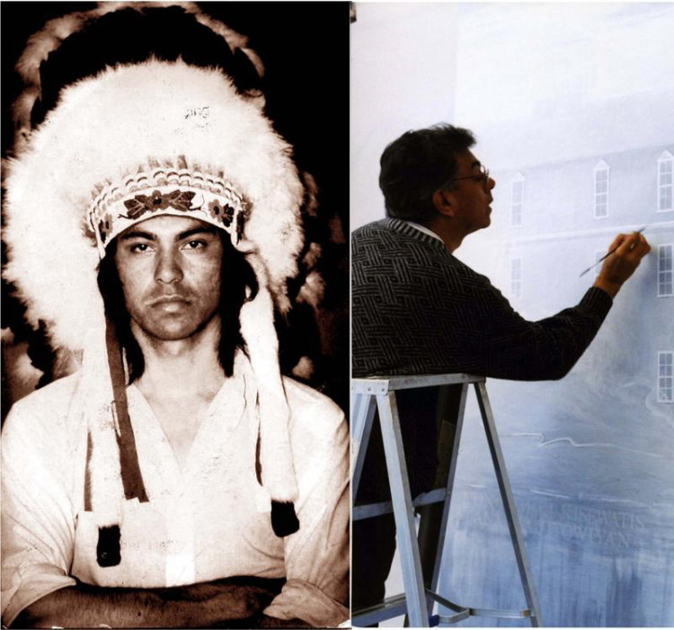 Robert’s Paintings, by Shelley Niro